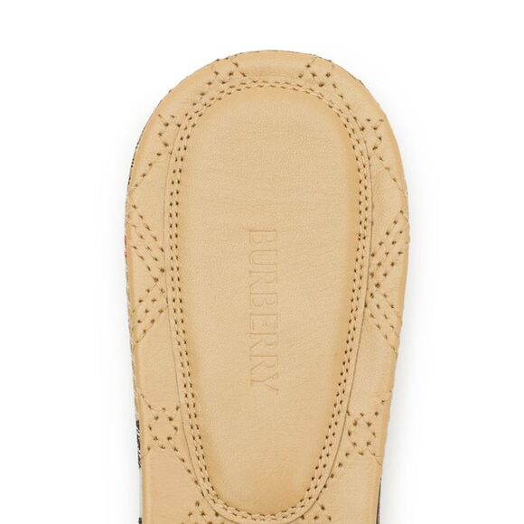 Burberry Women Sloane Check Slippers - Picture 7 of 7